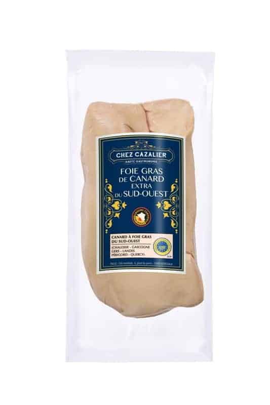 Foie gras de canard cru Extra (entier), IGP Sud-Ouest