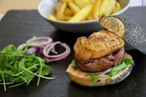 Burger de magret de canard des landes